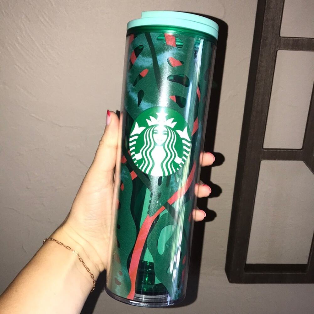 NWT Starbucks Jungle Leaf Tumbler